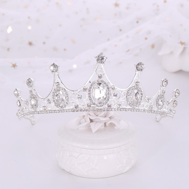 Bridal Jewelry Alloy Tiara Girls Birthday Gift Hair Accessories Girl Crown Fashion Headband Princess Crown