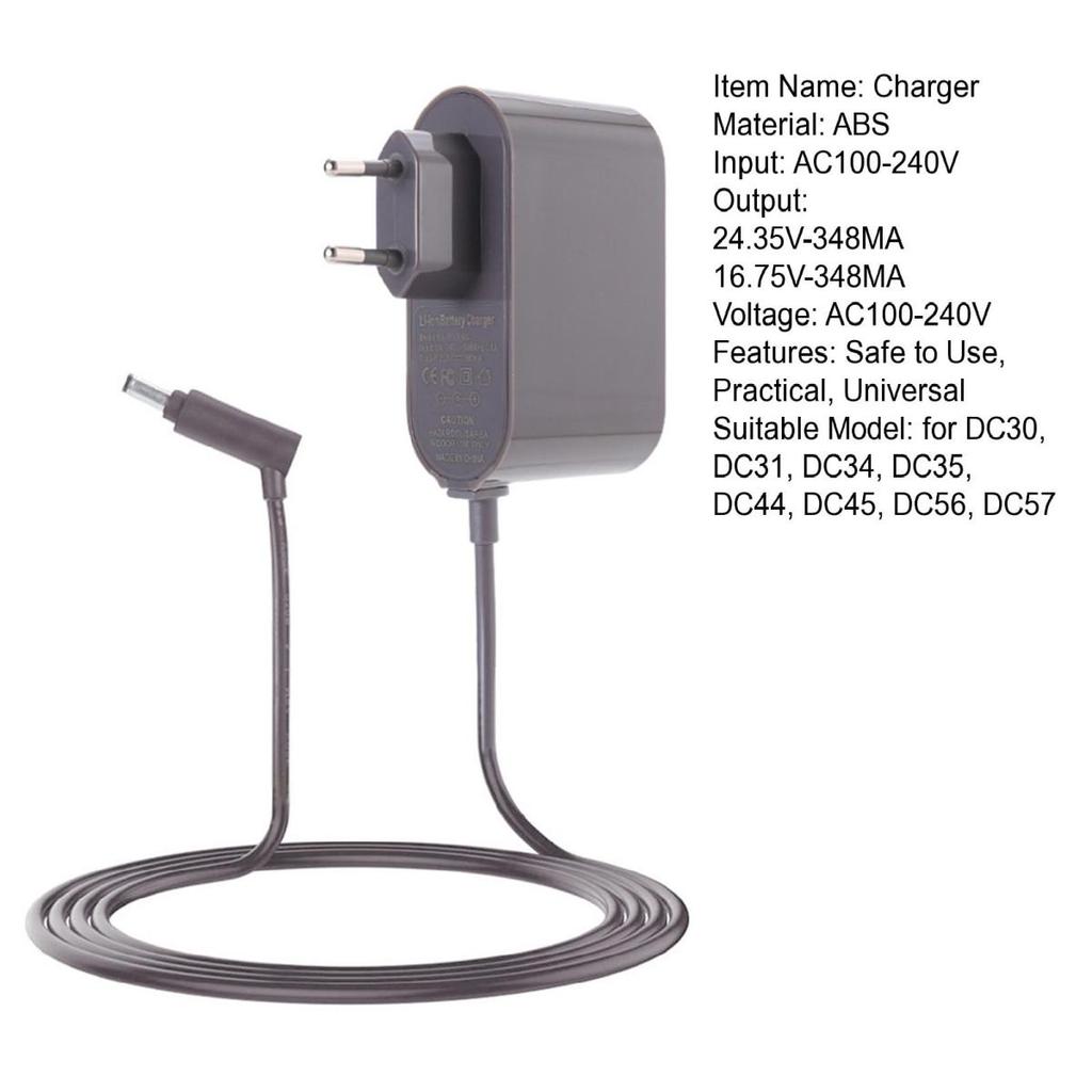 Yousheng Vacuum Cleaner Charger Spare Parts Fast Charging Stable Output Universal Compact Lightweight Cleaner Charger for DC30/DC31/DC34/DC35