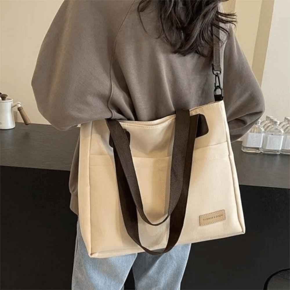 Thickened Large Capacity Bag with Shoulder Strap Crossbody Bag Travel Shoulder Bag  Commuting