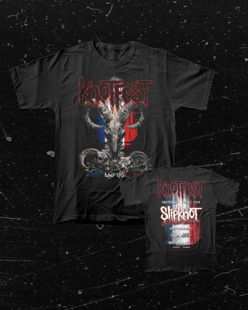 Slipknot Heavy Metal Band Grafisk T-shirt Herr Dam Sommar Bomull Överdimensionerad Streetwear Kortärmad Mode Retro T-shirt Kläder