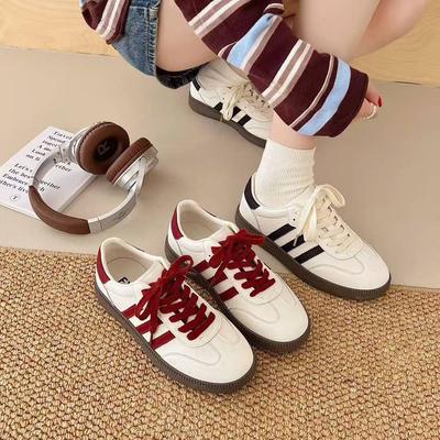 Damen Frühling- und Herbstschuhe neue Herbst- und Winter-Plateauschuhe Retro Casual Sportschuhe