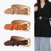 New High-end Imitation Leather Pin Buckle Belt Women's Simple and Versatile Women's Belt Decorative Suit Women's Belt