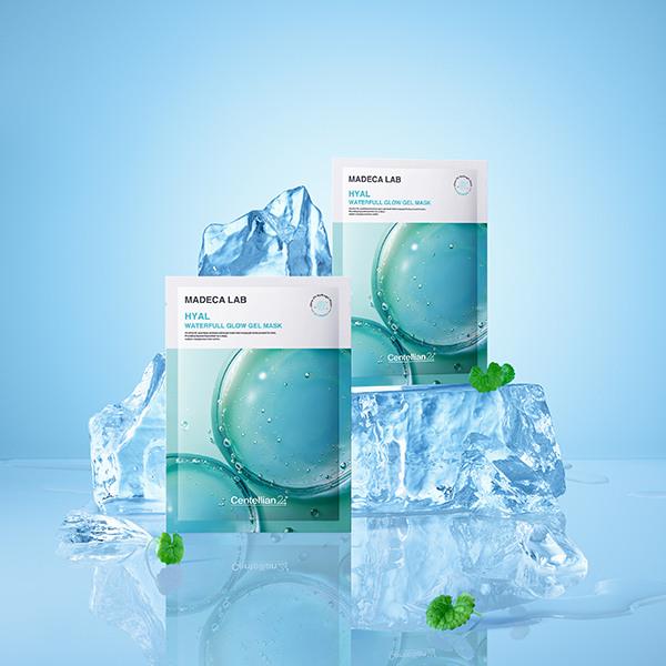 Madeca Lab Hyal Waterful Glow Gel Mask Pack (10 sheets)