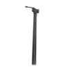 Electric Bike Suspension Seatpost Shock Absorber Aluminum Alloy Flip Design Damper Post for Electric Bicycle Black
