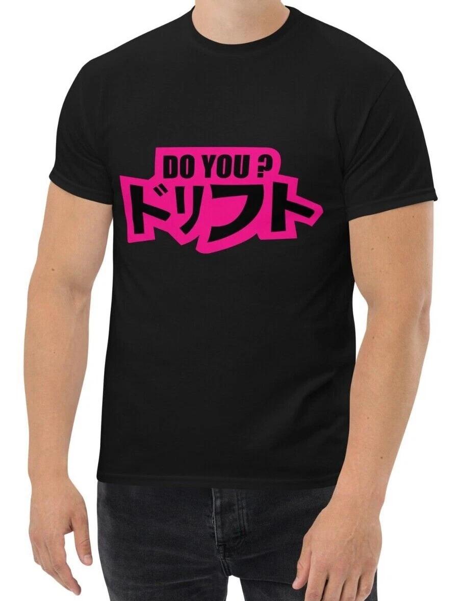 

New JDM Japanese Logo Men s Classic T-Shirt S-3XL Assorted Colors 4XL