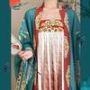 Oblek s velkým rukávem ve stylu čínské dynastie Tang Celý set Hanfu
