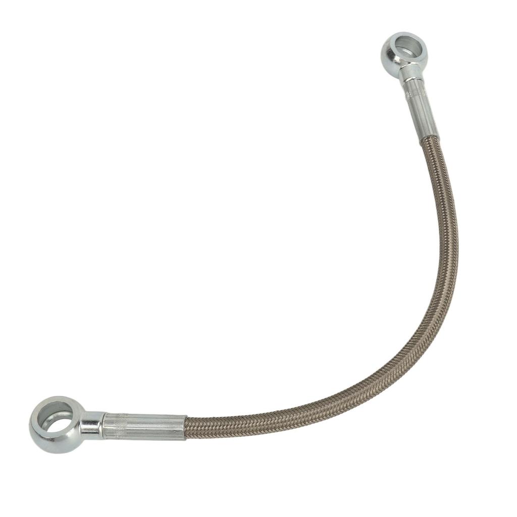Oil Supply Line Hose 11361705532 Stainless Steel Rustproof Turbo Oil Feed Line for E36 E46 E39 E85 E86