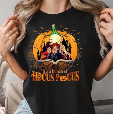 T-shirt Hocus Pocus Halloween Sorcières Femme Homme Unisexe S-5XL