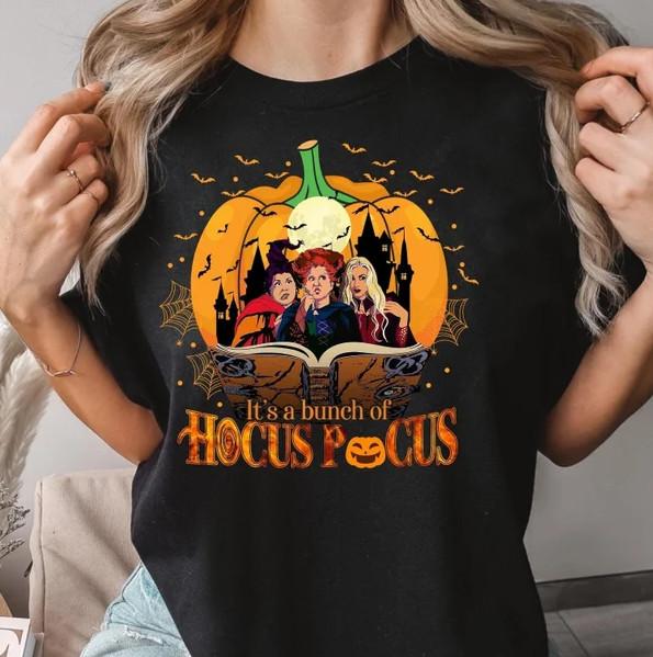 Hocus Pocus Halloween Streghe Maglietta Donna Uomo Unisex S-5XL