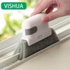2 In 1 Groove Cleaning Tool Window Frame Door Groove Cleaning Brush Sliding Door Track Cleaning Tools Handheld Crevice Cleaner