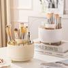 1Pcs 5 Slot Cosmetic Organizer 360° Rotating Makeup Brush Holder For Nail Polishes Skincare Perfumes Desktop Vanity Storage
