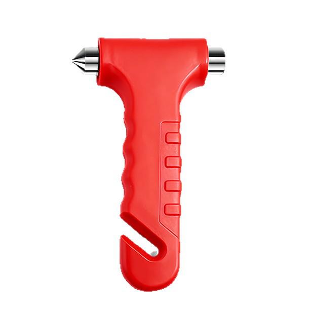 2-in-1 Lifesaving Emergency Hammer with Cutter: Car Safety & Fire Escape Tool