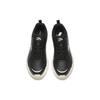 Slip Resistant Abrasion Resistant Low Top Running Shoes Men's Black White 912345580-6
