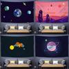 Space Tapestry Wall Hanging Tapestry Art Deco Blanket Curtain Hanging At Home Bedroom Living Room Decor
