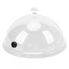 Smoking Cloche Dome Cover Lid for Plates Bowls Glasses Smoking Infuser Accessory for Cocktail Food