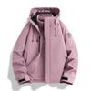 Wasserdichte 3-in-1 Jacke für Damen und Herren: Winddicht, Abnehmbares Fleece-Innenfutter, Arbeitskleidung mit individuellem Logo