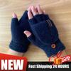 Double-Sided Heating Gloves Washable Rechargable USB Electric Heated Gloves Touchscreen Fingerless Hand Warmer Glove For Outdoor