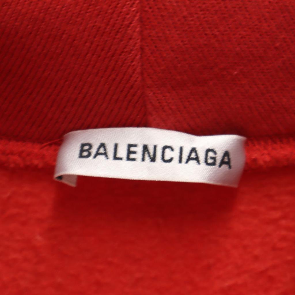 Balenciaga 18AW Made In Portugal Long Sleeve Logo Print Parker Men's Used