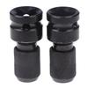 Impact Screwdriver Bit Holders,1/2-Inch Square Drive To 1/4-Inch Quick Release Hex Socket Adapter With Screwdriver Bits