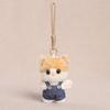 Decoration Kitten Keychain Fluffy Cat Key Chain Keyring Cat Plush Pendant  Room Decor
