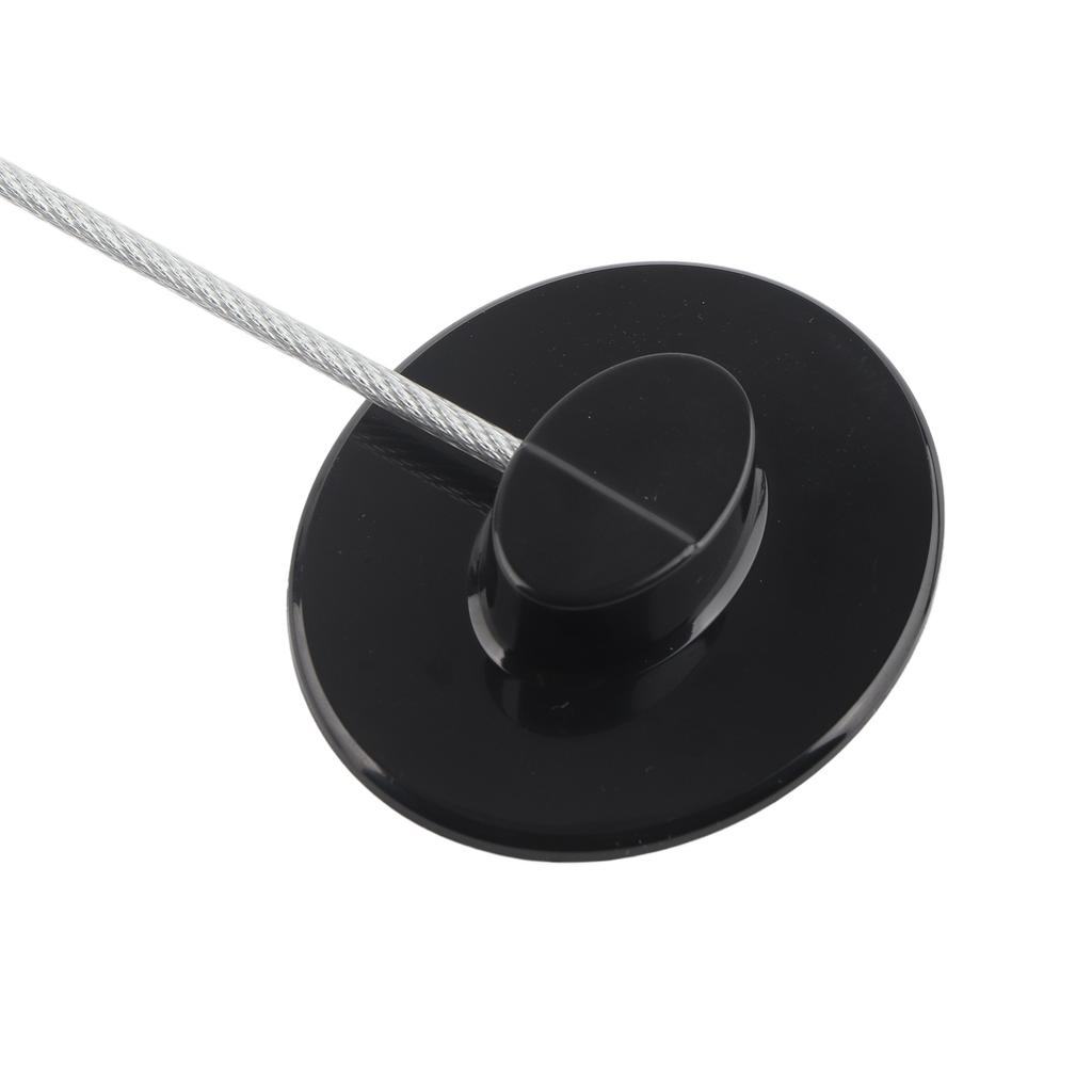 Refrigerator Lock Combination Design Strong Metal ABS Multifunction Freezer Lock for Cabinet Window Door FQ3 Black