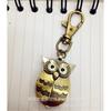 Cartoon Cute Owl Pocket Watch Double Open Electronic