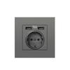 European German Standard French Standard Power Socket Socket European Standard Dual Socket Dual USB Socket