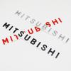 3D Mitsubishi Car Front Hood Emblem Badge Sticker For ASX Lancer 10 9a Pajero Outlander 2013 Sport L200 Expo Alphabet Styling