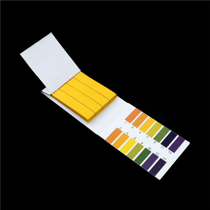 80 Strips 1-14 Full Range Ph Paper Water Alkaline Acid Litmus Tester Paper
