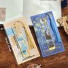Antique Style Hollowed Out Bookmark Tassel Style Oil Painting Metal Bookmark Creative Hand Account Decoration Reading Book Clip