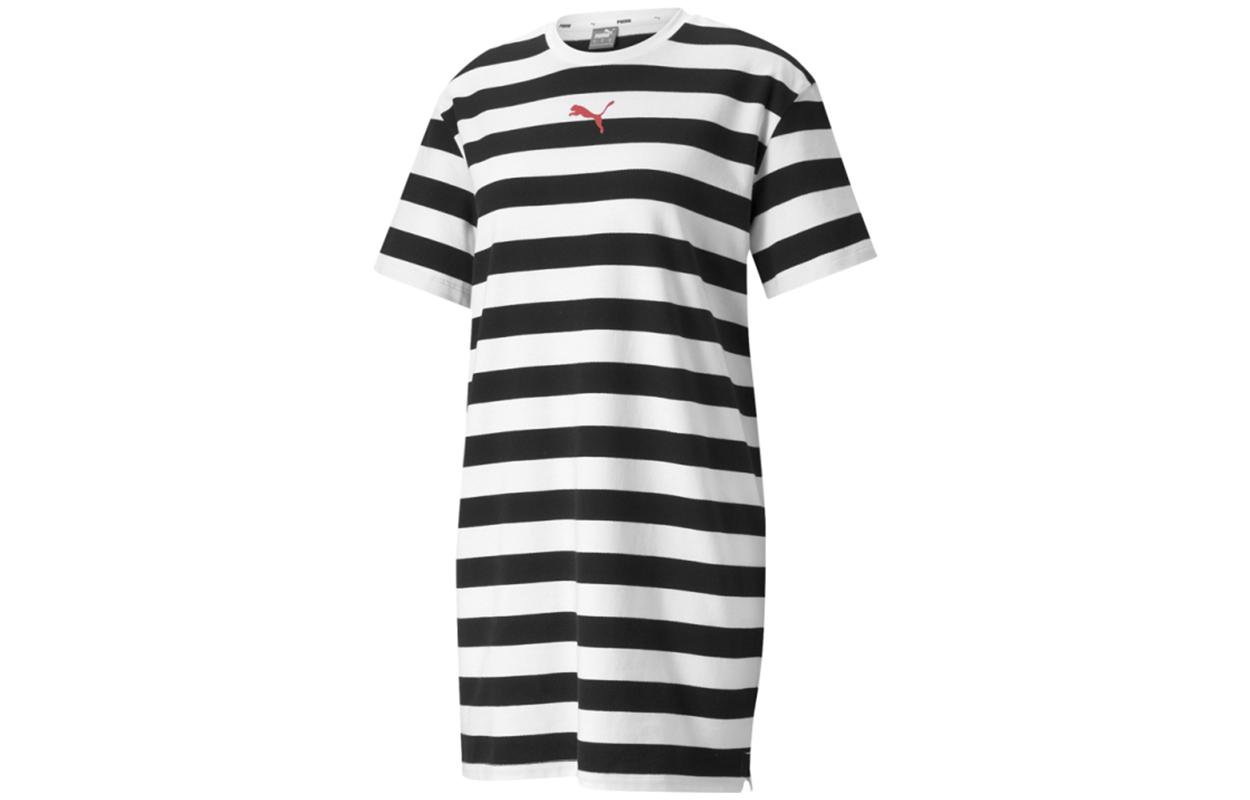 PUMA Short Sleeved Dress Women s Black 845867-01 XS