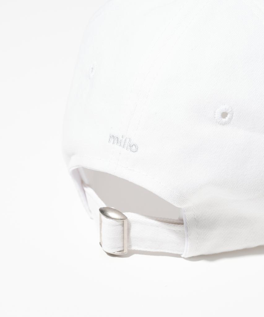 MILLO ARCHIVE Holiday Signature Ball Cap [Pure White]