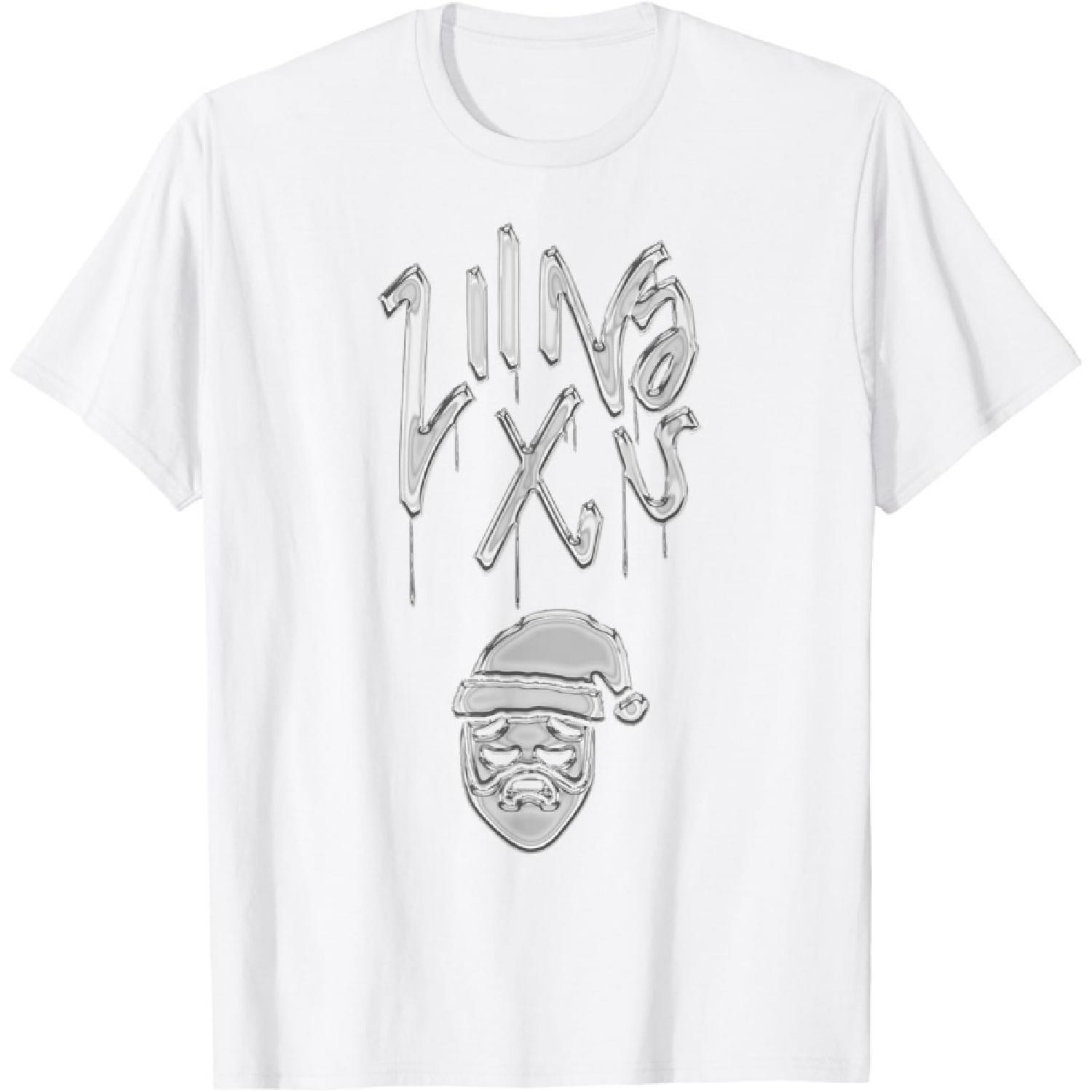 Официальная белая праздничная футболка Lil Nas X S