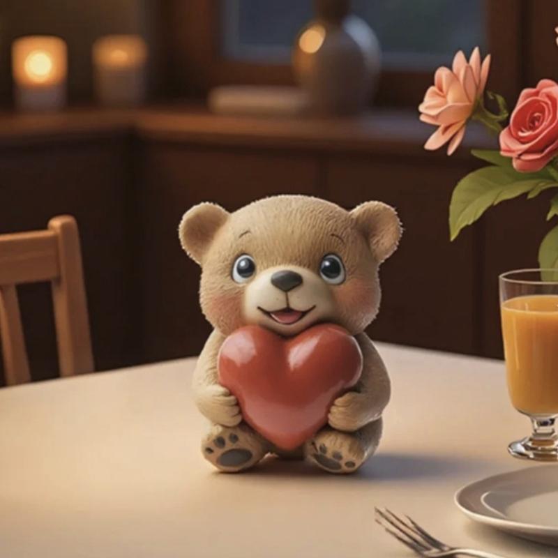 Detailed Balloon Bear Silicone Mould with Carving for Candle and Soap Making Enhances Artistic Value