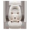 Universal Linen Car Seat Cushion - Fits Four Seasons, Lavida, Golf, Tiguan, Santana, Touran, Touareg, Lamando.