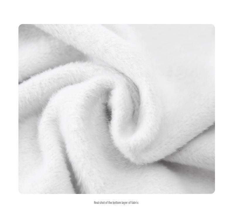 Dengjue Męskie 2024 Jesienne Spodnie Dresowe ze Sznurkiem, Ciężkie, z Aksamitem do Noszenia na Co Dzień