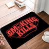 Horror Pumpkin Door Mat Halloween Theme Entrance Door Mat Home Door Decoration Front Door Welcome Mat Living Room Bedroom Carpet
