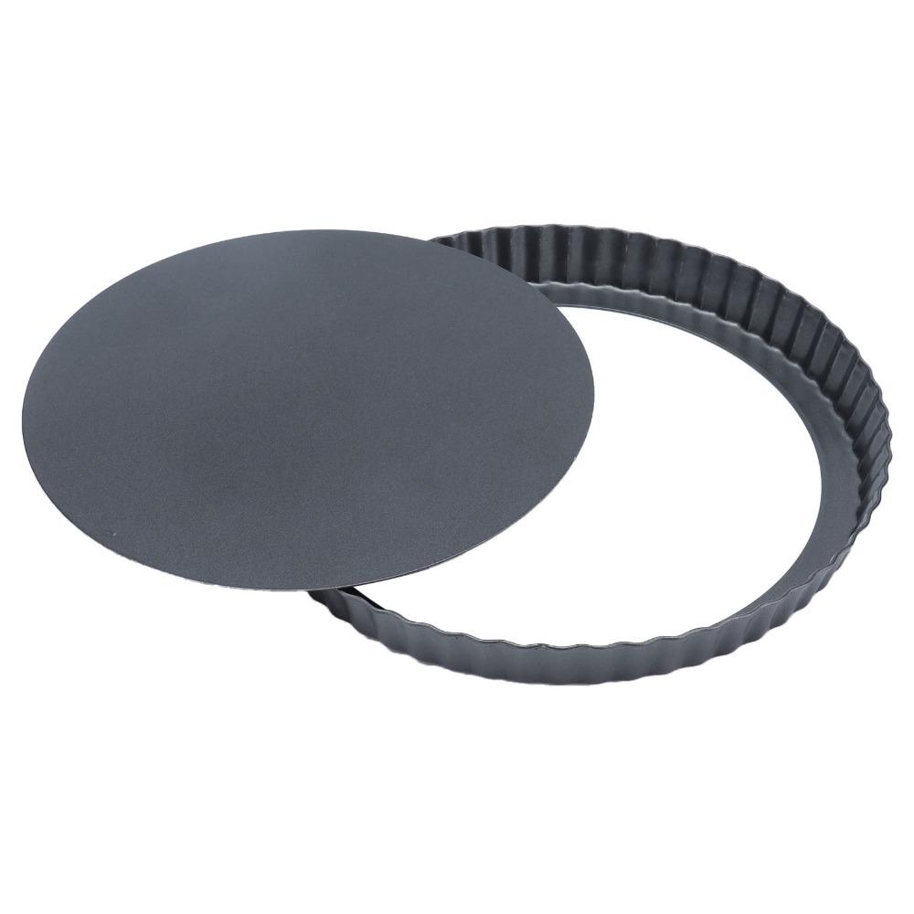 Removable Bottom Carbon Steel Bakeware Carbon Steel Nonstick Bakeware Pizza Tart Quiche Pie