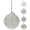 Decorated Christmas Baubles 7 Cm 12 Pcs