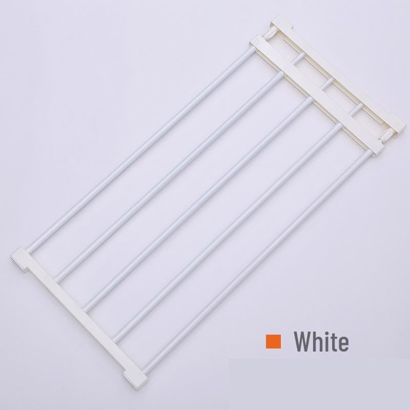 Telescopic Wardrobe Divider: Nail-Free Partition Shelf for Closet Organization