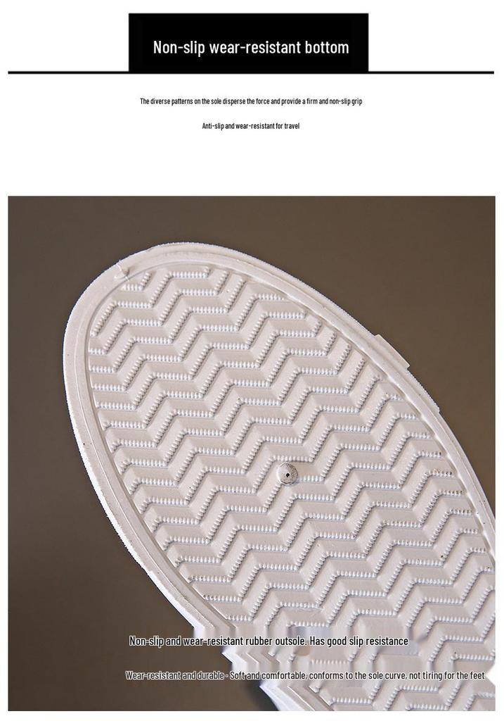 2024 Women's Korean Style Casual White Running Shoes - Autumn/Winter Trendy Flat Sole
