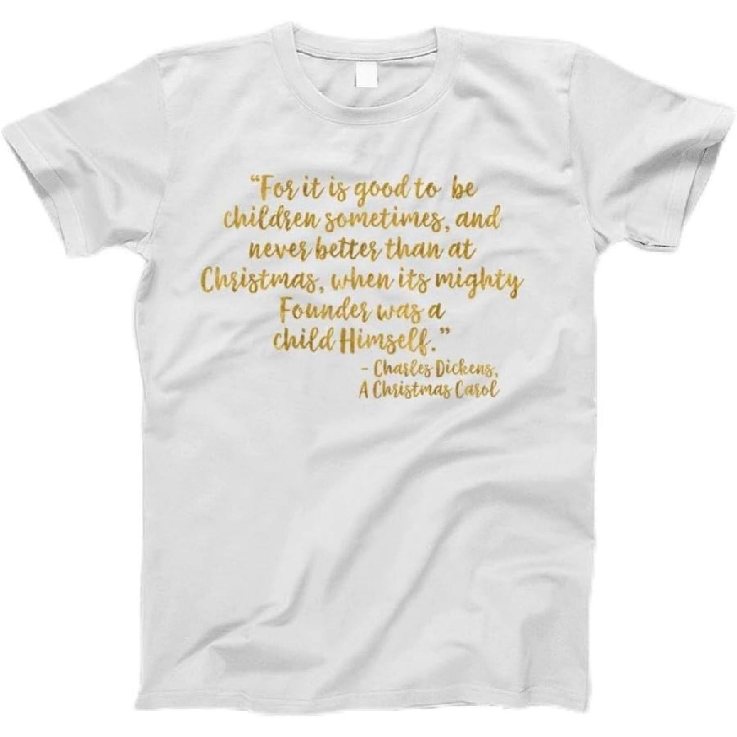 

Founder Lord Jesus Christ Faux Gold Christmas Carol T Shirt T-Shirt, Tanktop, Long Sleeve, Sweatshirt, Hoodie for Men, Women, Kids XXXXXL білий