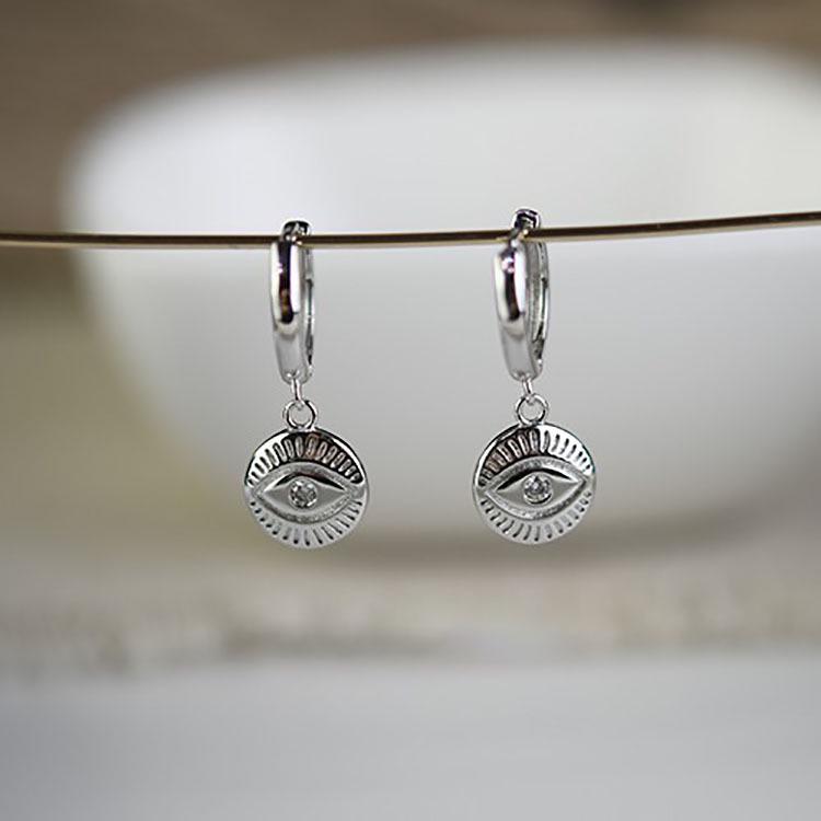 

Надежда и Свет S925 Стерлинговое Серебро Позолоченные Висячие Серьги - Европейская и Американская Мода для Женщин 925 Sterling Silver