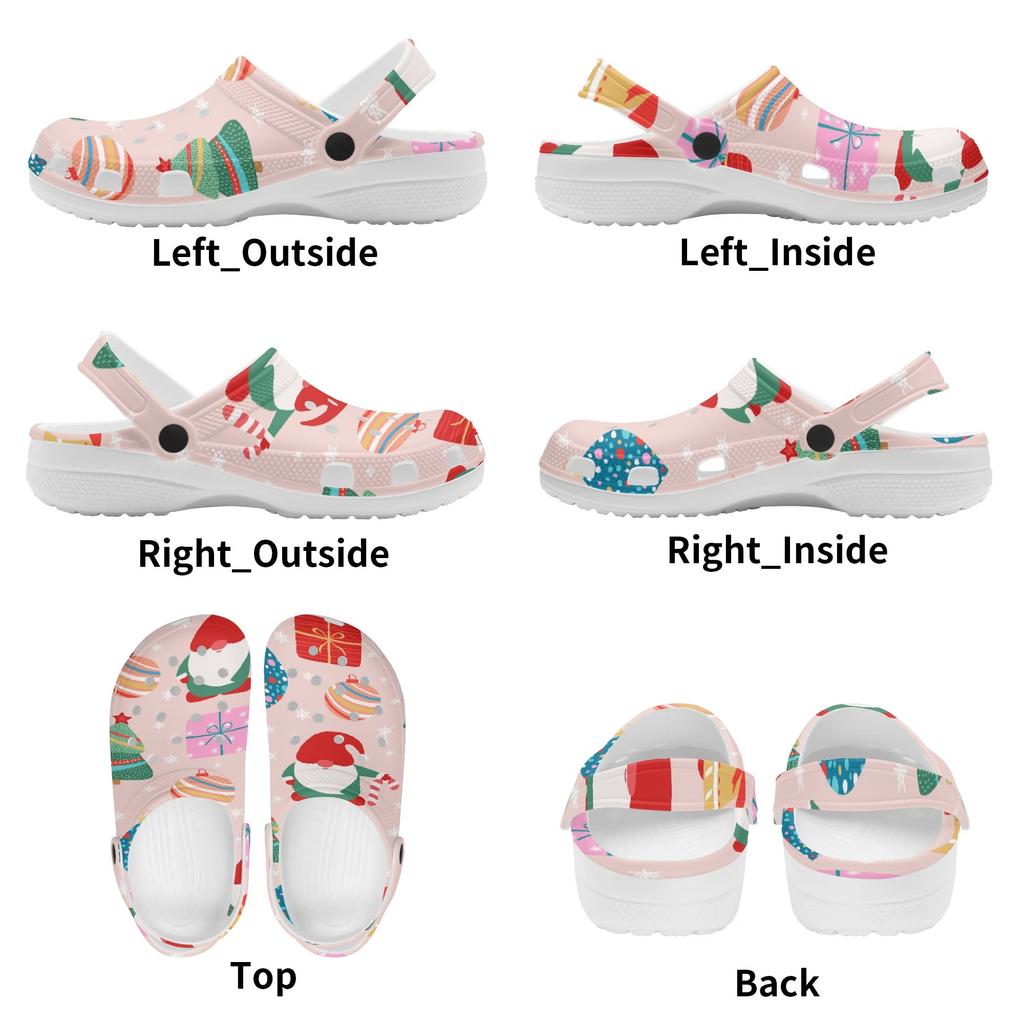 Printed EVA Water Clogs Women Men Quick Dry Soft Water Friendly Slip On Shower Pool Beach Bathroom Leisure Sandals Beach Wear