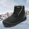 Men Boots Winter Waterproof Snow Boots Unisex High Top Keep Warm Insulated Boots Outdoor Ankle Boots Cotton Casual Sneakers