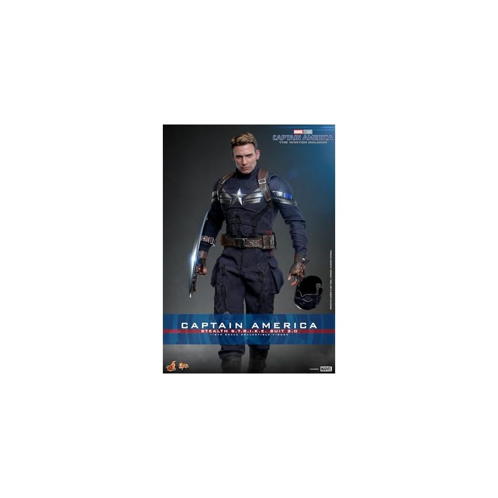 Movie Masterpiece Captain America Winter Soldier 1/6 Scale Figure Stealth Suit Version