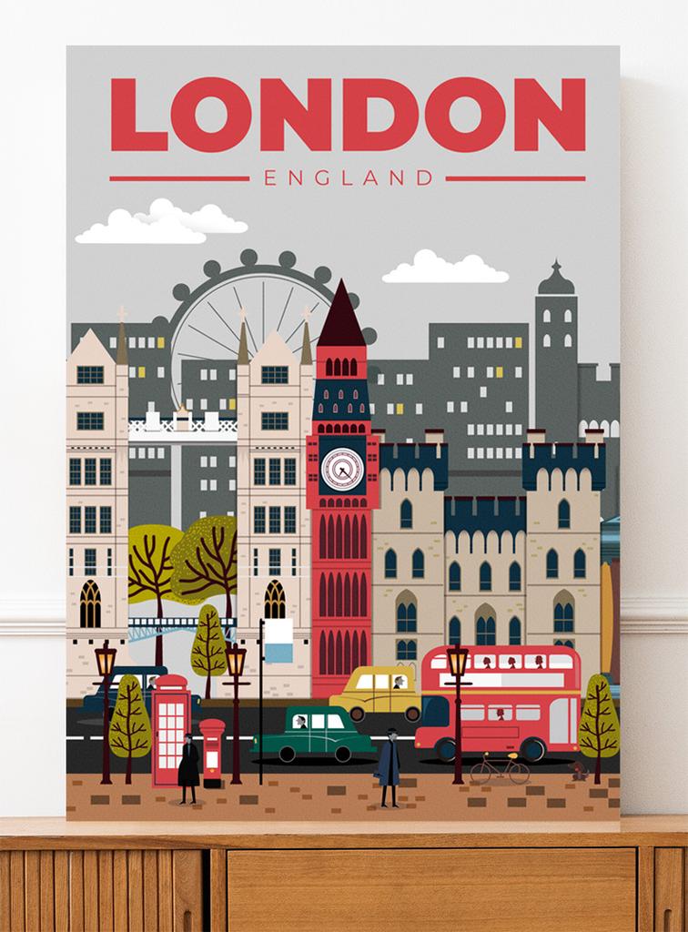 Poster London Illustration