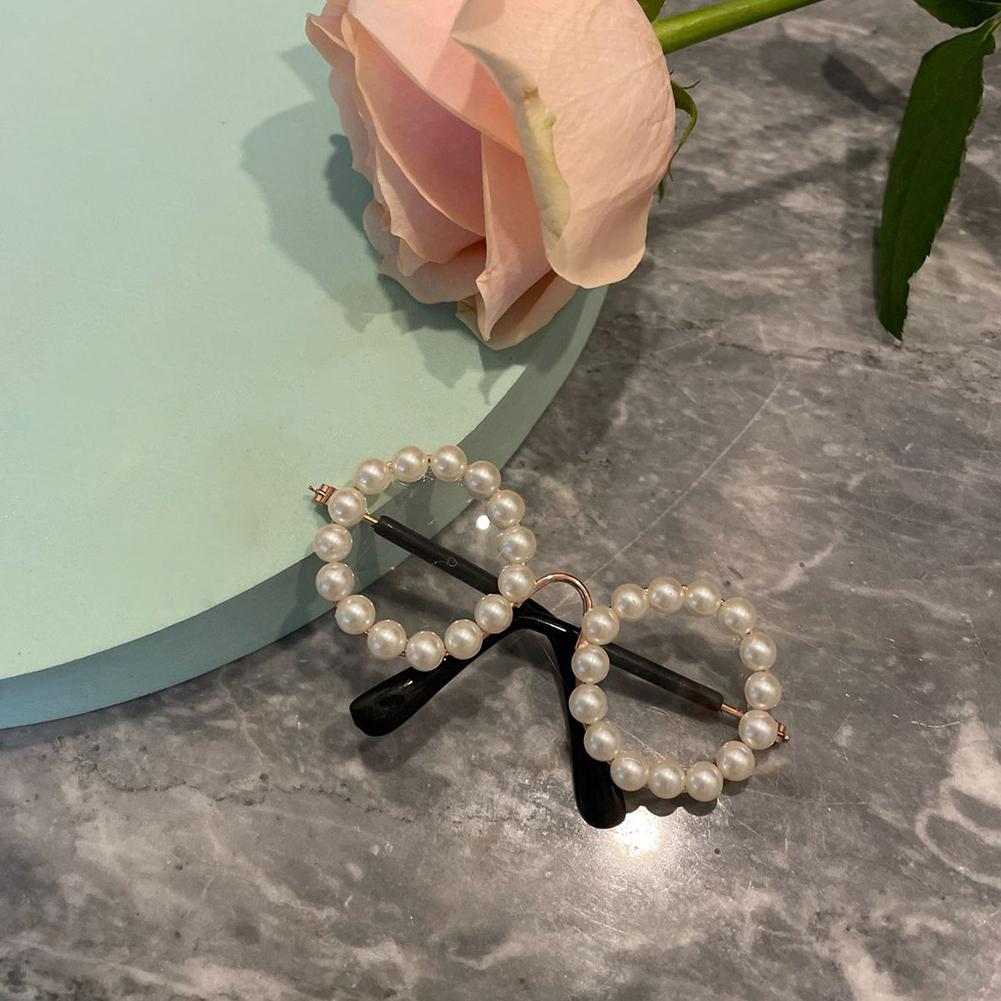 For Labubu Glasses 8cm Cute Plastic Glasses for 17cm Labubu Macaron Dolls Toy Glasses Accessories