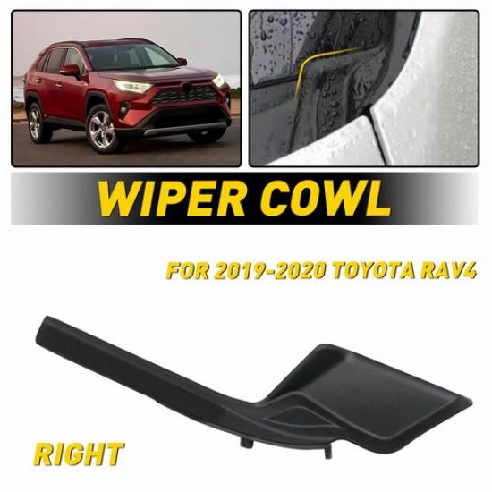 For - Toyota RAV4 Right Windshield Side Wiper Cowl Extension Cover Trim