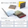 RafiCaro Slim Bifold Wallet for Large Cowhide Popular YKK Mini Olive Women, Capacity, Compact, Slim, Leather, Zipper, Wallet,